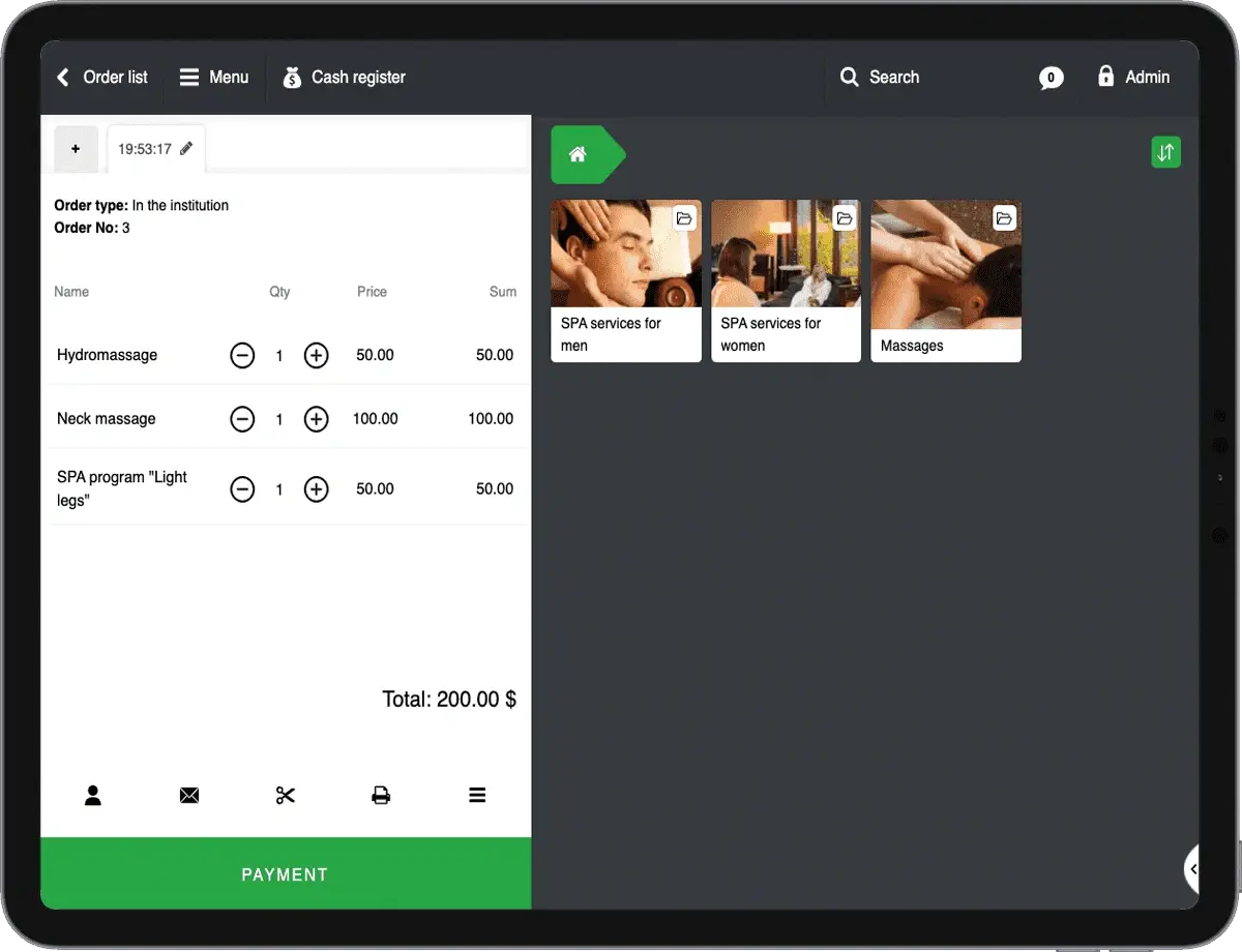 Автоматизация СПА салона - Фото 8 Автоматизация СПА салона - Фото 8